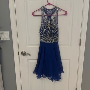 blush prom dress in alexia
